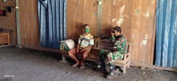 Koptu Aris, Anggota Satgas Komsos Program TMMD 110 Bojonegoro